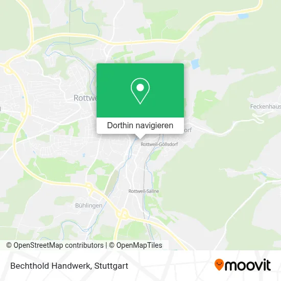 Bechthold Handwerk Karte