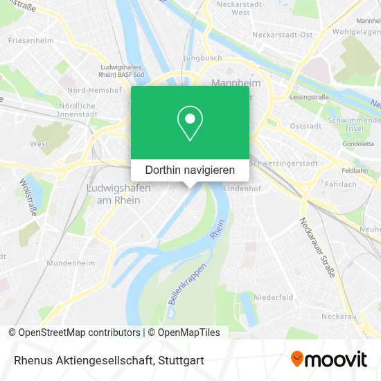 Rhenus Aktiengesellschaft Karte