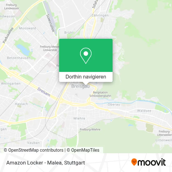 Amazon Locker - Malea Karte