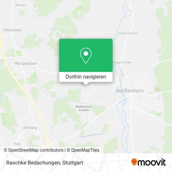 Raschke Bedachungen Karte