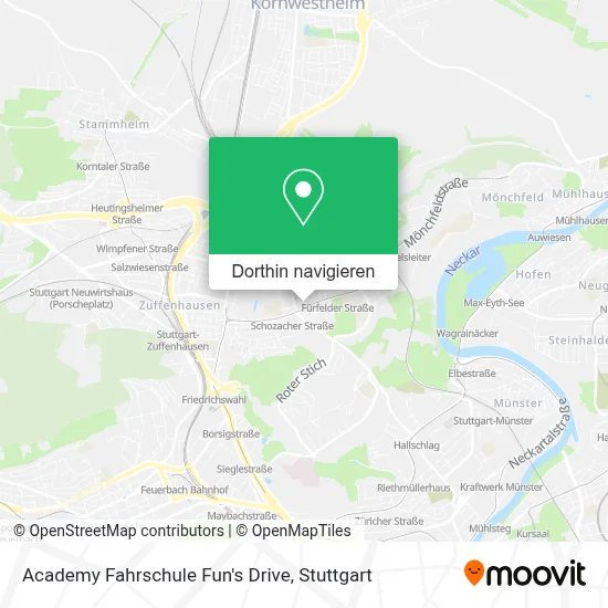 Academy Fahrschule Fun's Drive Karte