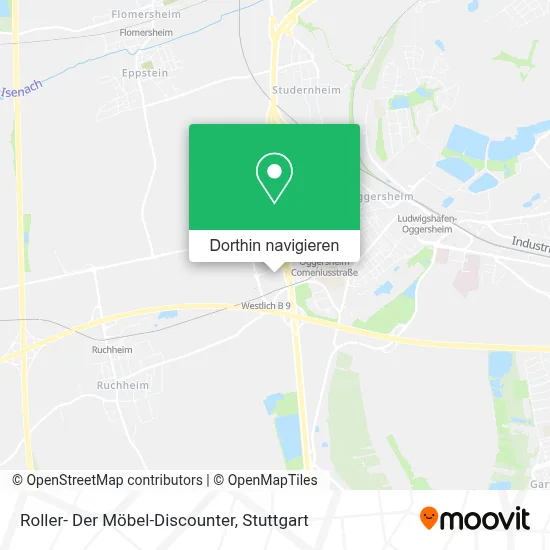 Roller- Der Möbel-Discounter Karte