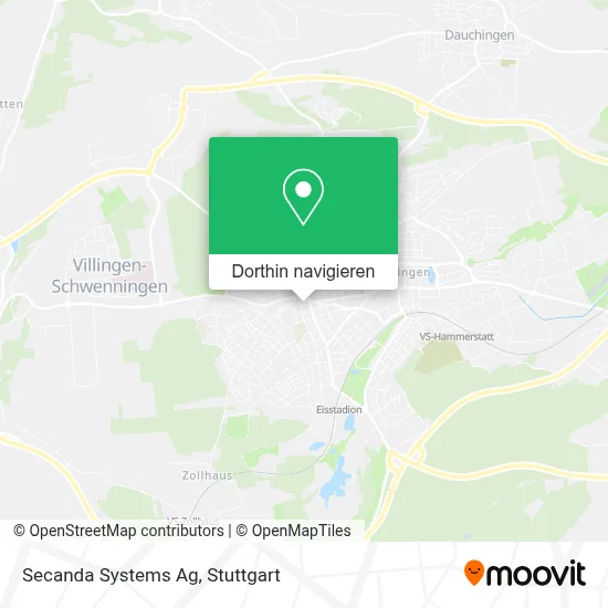 Secanda Systems Ag Karte