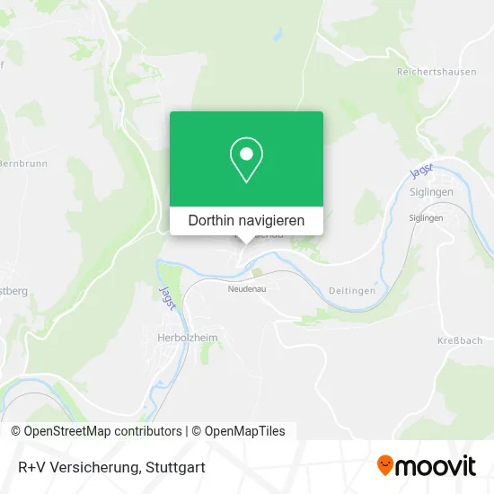 R+V Versicherung Karte