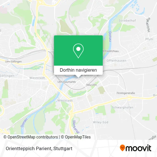 Orientteppich Parient Karte