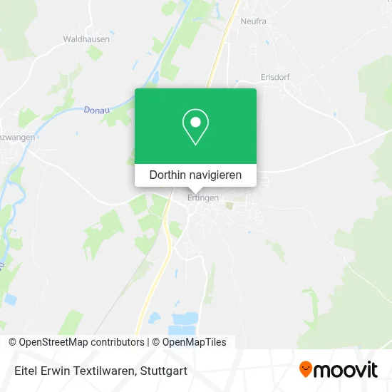 Eitel Erwin Textilwaren Karte