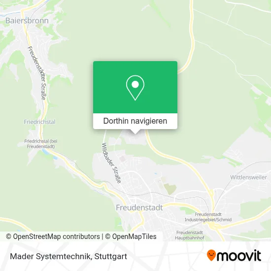 Mader Systemtechnik Karte