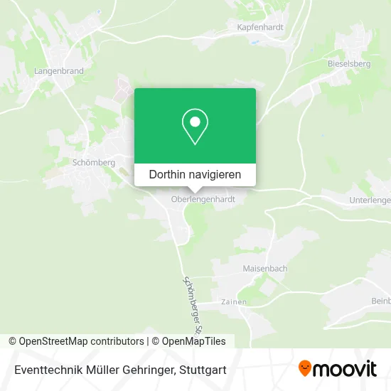 Eventtechnik Müller Gehringer Karte