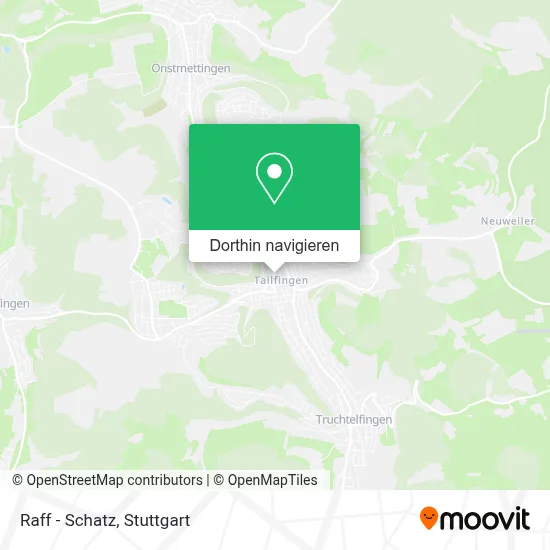 Raff - Schatz Karte