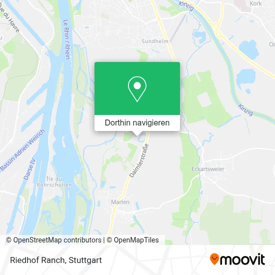 Riedhof Ranch Karte