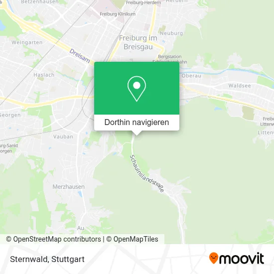 Sternwald Karte