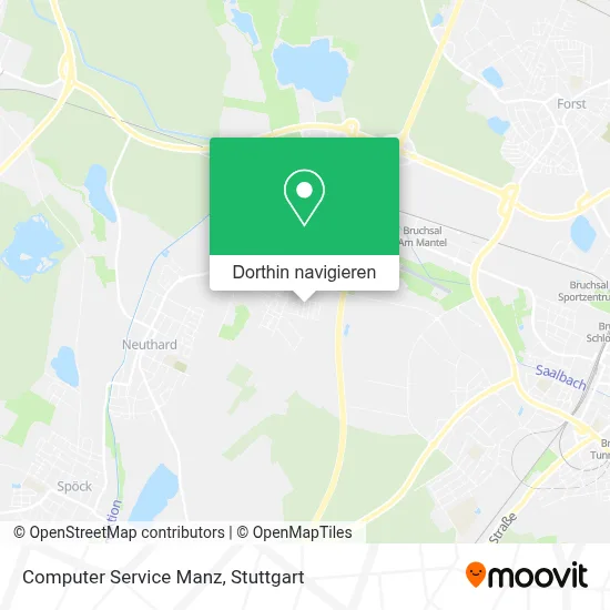 Computer Service Manz Karte