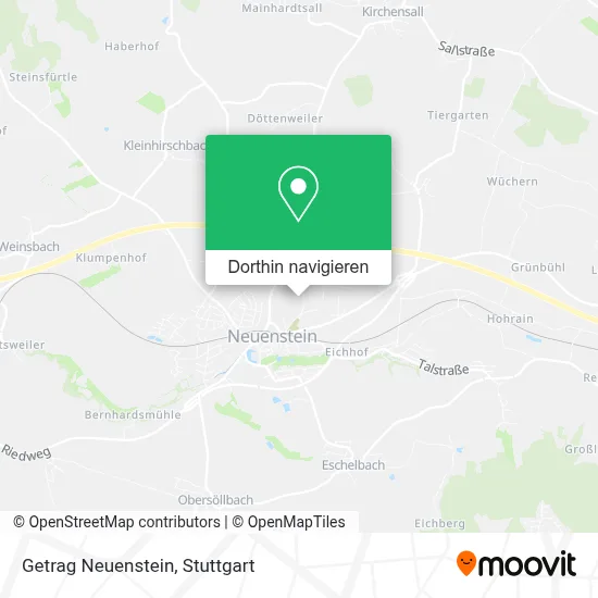 Getrag Neuenstein Karte
