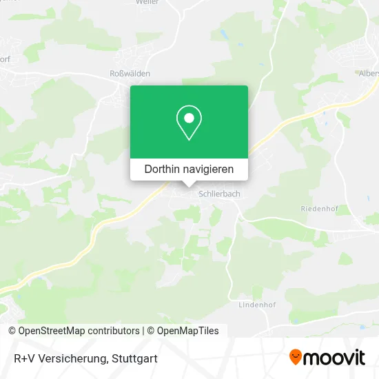 R+V Versicherung Karte