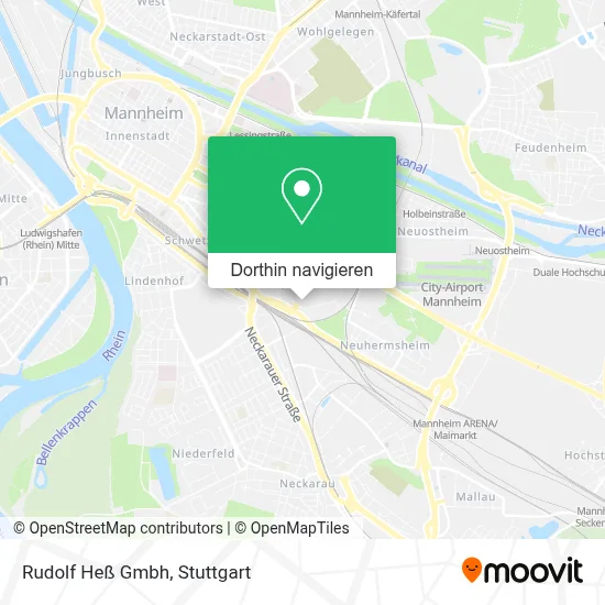 Rudolf Heß Gmbh Karte