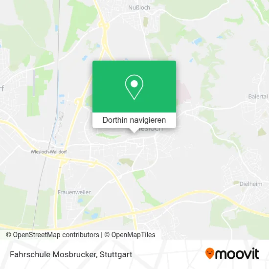 Fahrschule Mosbrucker Karte