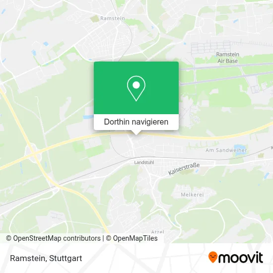 Ramstein Karte