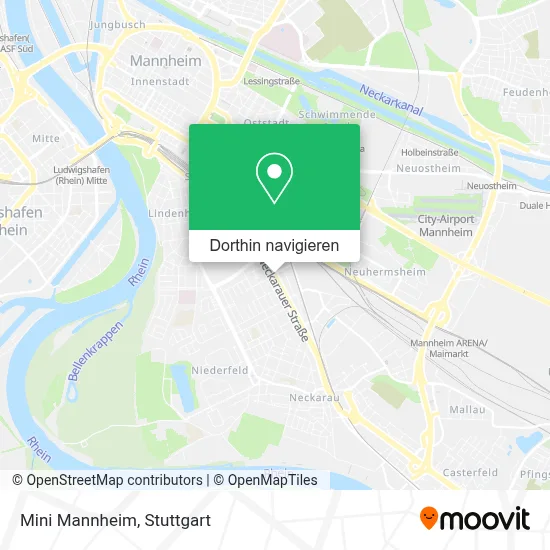 Mini Mannheim Karte