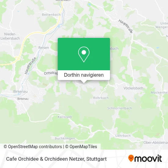 Cafe Orchidee & Orchideen Netzer Karte