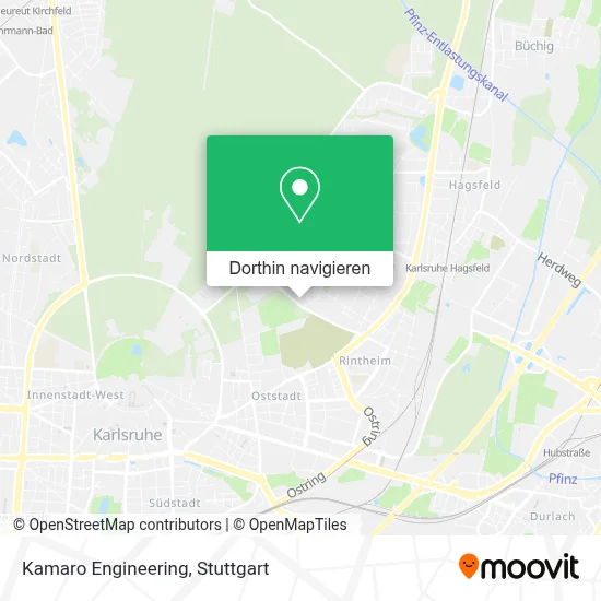 Kamaro Engineering Karte