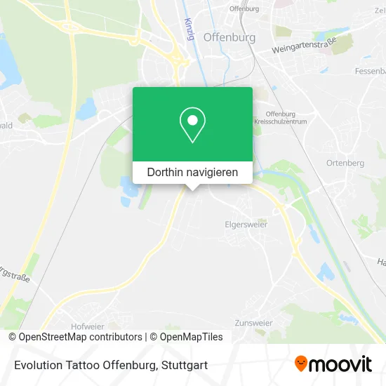 Evolution Tattoo Offenburg Karte