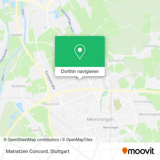 Matratzen Concord Karte