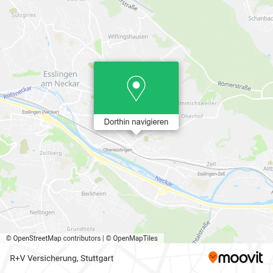 R+V Versicherung Karte