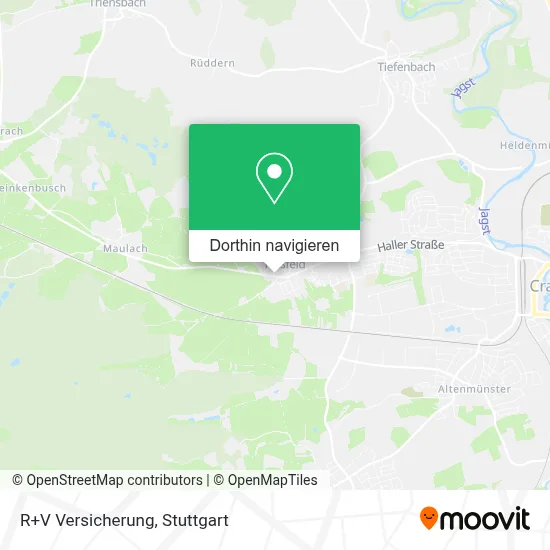 R+V Versicherung Karte