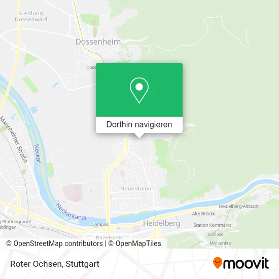 Roter Ochsen Karte
