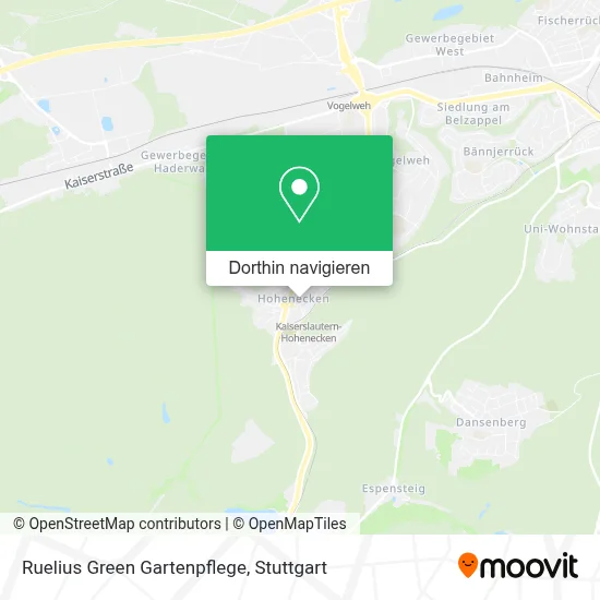 Ruelius Green Gartenpflege Karte