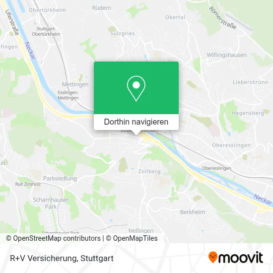 R+V Versicherung Karte