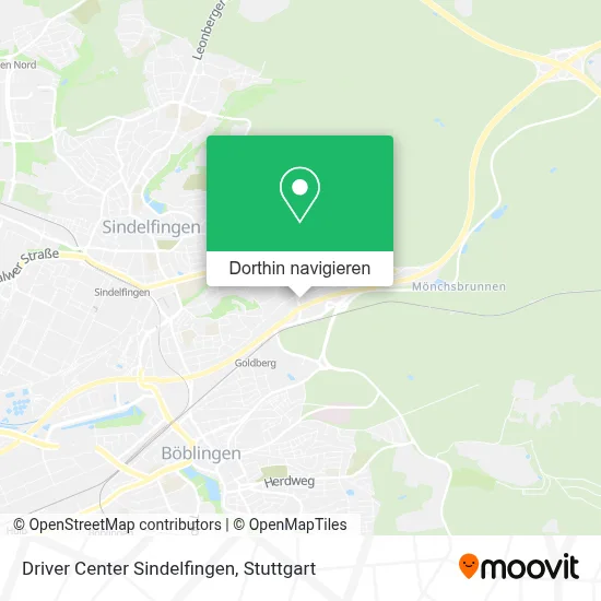 Driver Center Sindelfingen Karte