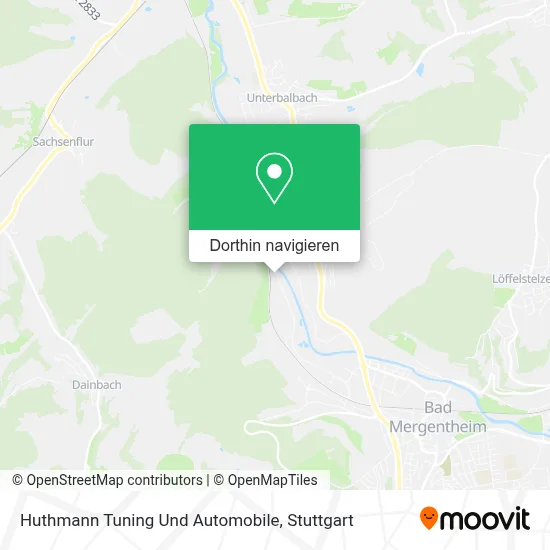 Huthmann Tuning Und Automobile Karte
