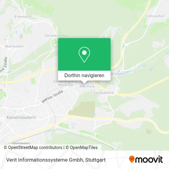Verit Informationssysteme Gmbh Karte