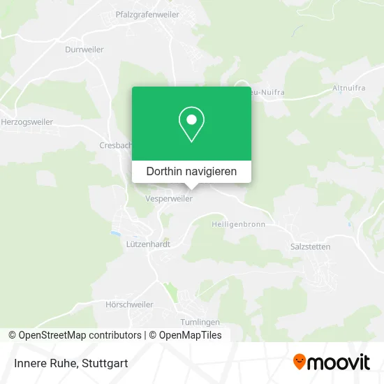 Innere Ruhe Karte