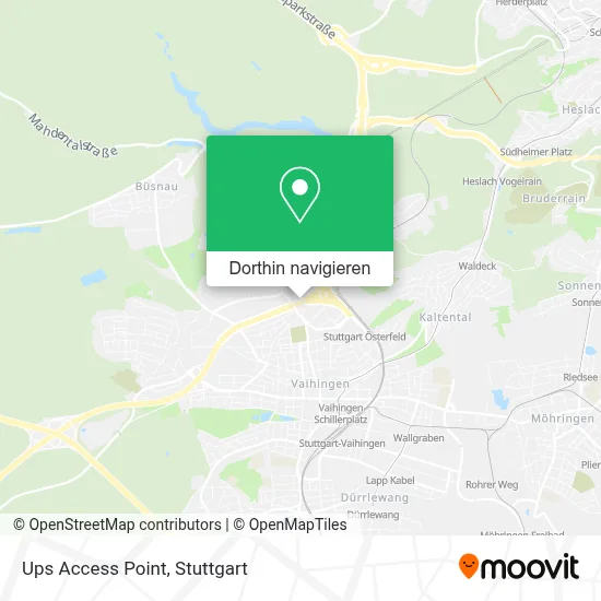 Ups Access Point Karte