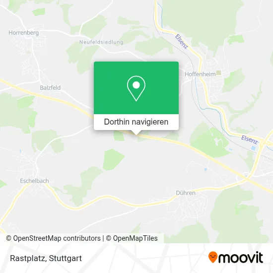 Rastplatz Karte