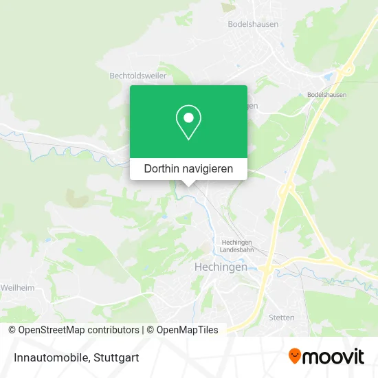 Innautomobile Karte