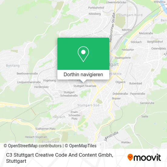 C3 Stuttgart Creative Code And Content Gmbh Karte