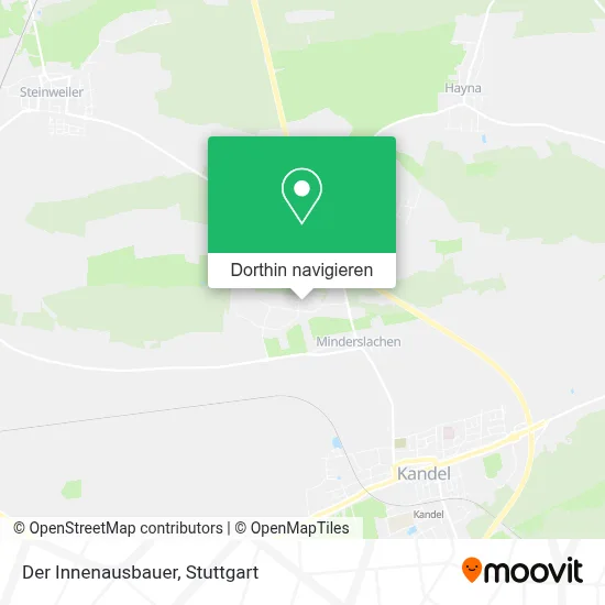 Der Innenausbauer Karte