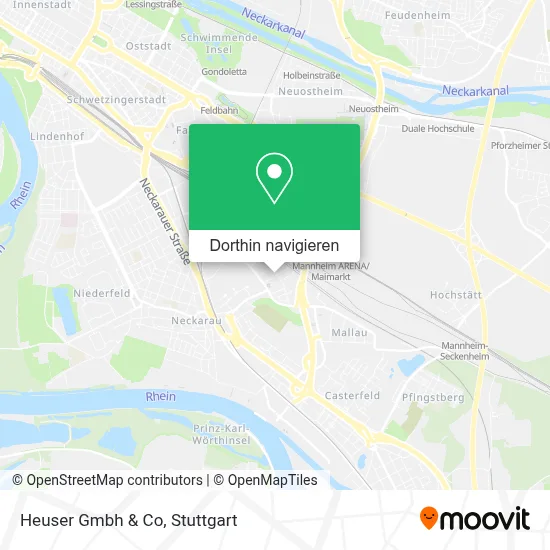 Heuser Gmbh & Co Karte