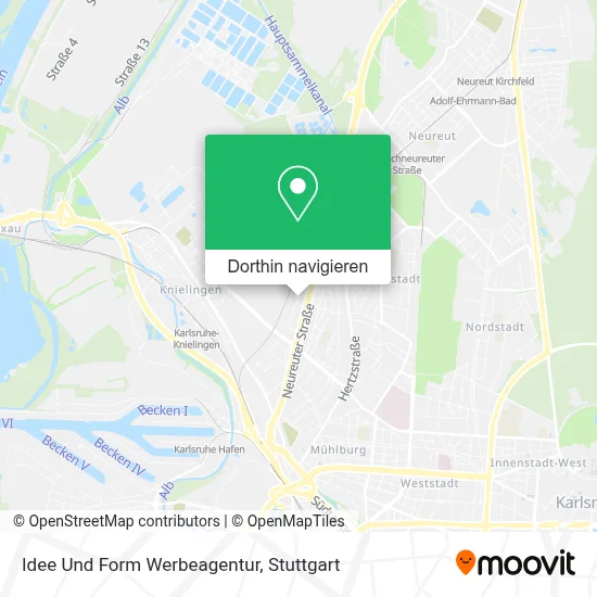 Idee Und Form Werbeagentur Karte