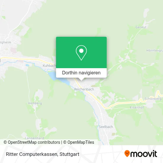 Ritter Computerkassen Karte