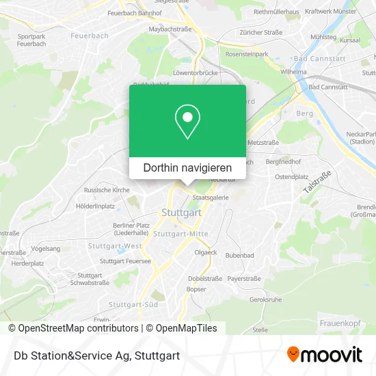 Db Station&Service Ag Karte