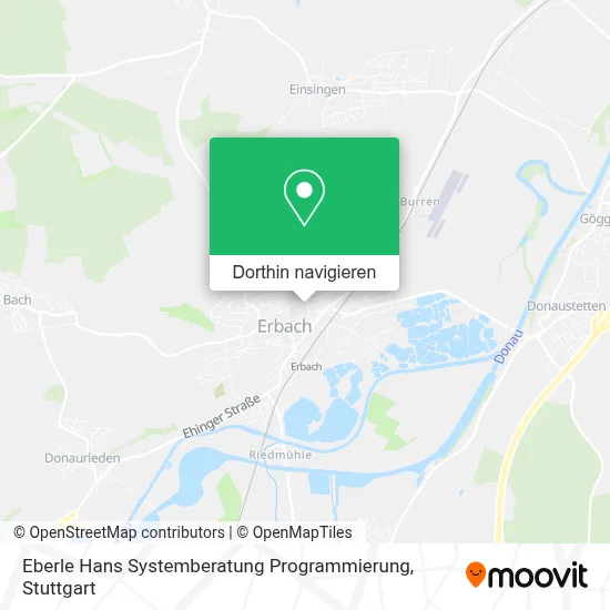 Eberle Hans Systemberatung Programmierung Karte