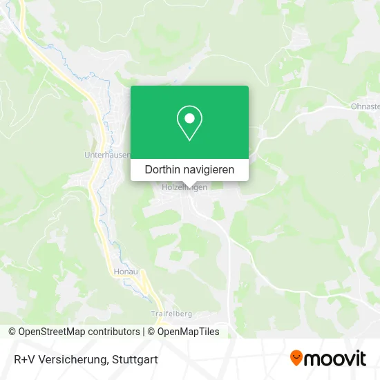 R+V Versicherung Karte