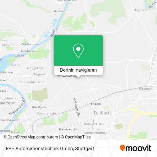 R+E Automationstechnik Gmbh Karte