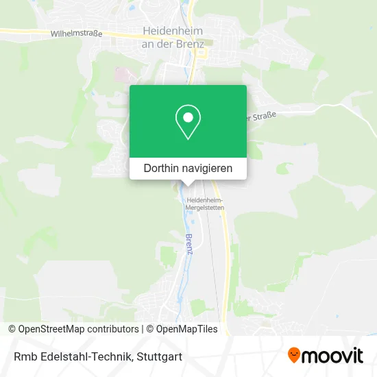 Rmb Edelstahl-Technik Karte
