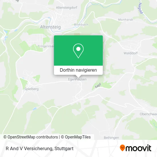 R And V Versicherung Karte