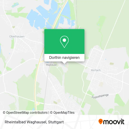 Rheintalbad Waghausel Karte